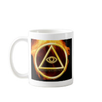 Illuminati on Fire Mug