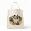 Illusionary Pumpkins with Tote Bag-Trick or Treat!