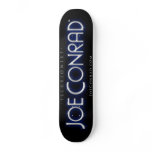 Illusionist Joe Conrad skateboards