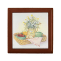 Illustrated breakfast tray custom gift box gift boxes