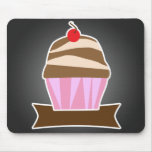 Illustrated Cupcake Custom mousepads