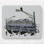 Illustrated El Train & Crows Mouse Mat