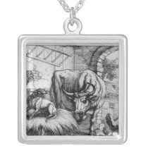Illustration for 'The Dog and the Ox' Jewelry