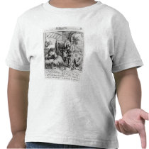Illustration for 'The Dog and the Ox' Shirts