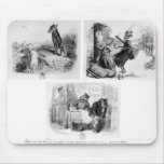 Illustration for 'The Wolf and the Lambb' mousepads