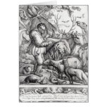 Illustration from the Introduction to Aesop's cards