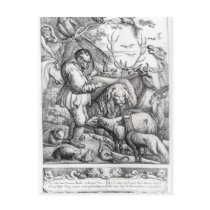 Illustration from the Introduction to Aesop's Post Card