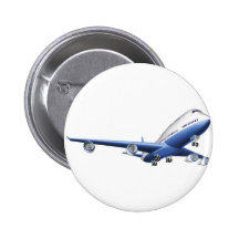 Illustration of a large passenger plane pins