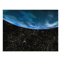 Illustration of Earth's horizon