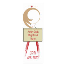 Illustration of Nurse Business Cards