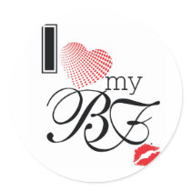 ILMYBF ROUND STICKER