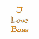 ILoveBass Embroidered Hoodie