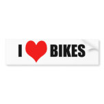 Ilovebikes bumper stickers
