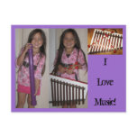 ILoveMusic! postcards