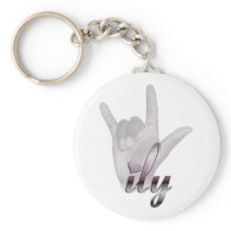 ILY hand Key Chains