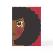 I'Lythia (Red) Greeting Card