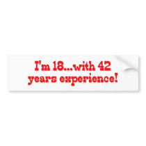 I'm 18 With 42 Years Experience