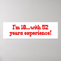 I'm 18 With 52 Years Experience