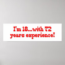 I'm 18 With 72 Years Experience
