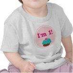 I'm 1 Cupcake Birthday t-shirts