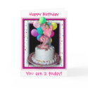 I'm 2! cards