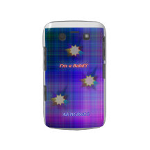 I'm a Bahá'í star plaid blackberry bold case