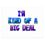 I'M A BIG DEAL POSTCARDS