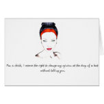 I'm a Chick cards and notes