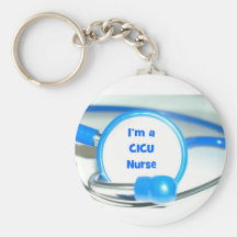 I'm a CICU Nurse Keychain