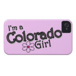 I'm a Colorado Girl, Flower, Pink iPhone Cover iPhone 4 Cover