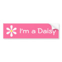 I'm a Daisy bumper stickers