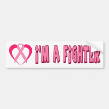 I'M A FIGHTER BUMPER STICKERS