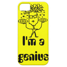 I'm a genius iPhone 5 cover