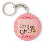 I'm A Girl, XOXOXO, XOXOXO Key Chain keychains