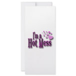 I'm a Hot Mess Customized Rack Card