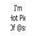 I'm A Hot Piece Of Ass Rack Card Template