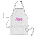 I'm a keeper (new baby girl) aprons
