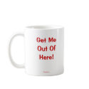 I'M A KITCHEN CELEBRITY...Get Me Out Of Here! mugs