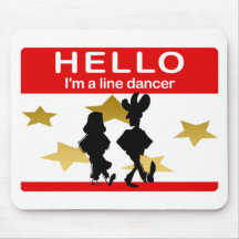I'm A Line Dancer Mousepad