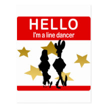 I'm A Line Dancer Post Cards