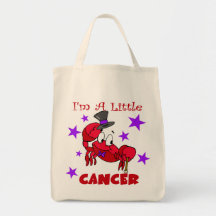 I'm A Little Cancer Canvas Bags