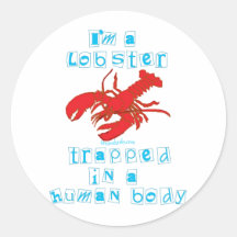 I'm a Lobster Stickers
