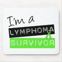 I'm a Lymphoma Survivor Mouse Mats