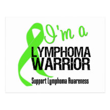 I'm a Lymphoma Warrior Post Card