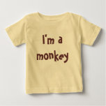 I'm a monkey t-shirts