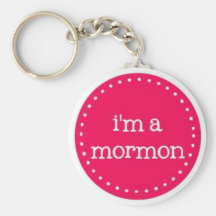 I'm a mormon keychain