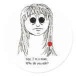i'm a mum stickers