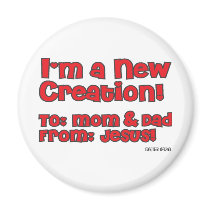 I'm a New Creation Magnets