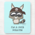 I'm a nice pirate! Taucoo cartoon mousepad