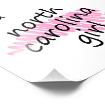 I'm a North Carolina Girl Photo Print
